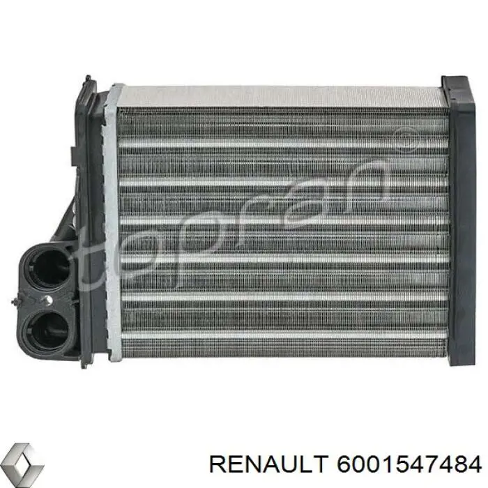 Радіатор пічки (обігрівача) Renault (RVI) 6001547484 ціна, від 16.88 USD