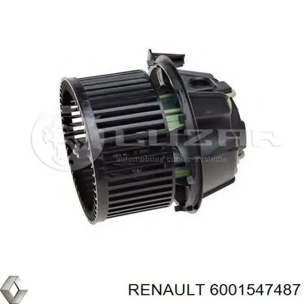 Двигун вентилятора пічки (обігрівача салону) Renault (RVI) 6001547487 ціна, від 50.31 USD