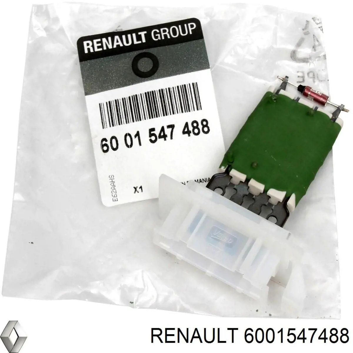 Резистор обігрівача Renault (RVI) 6001547488 ціна, від 12.21 USD