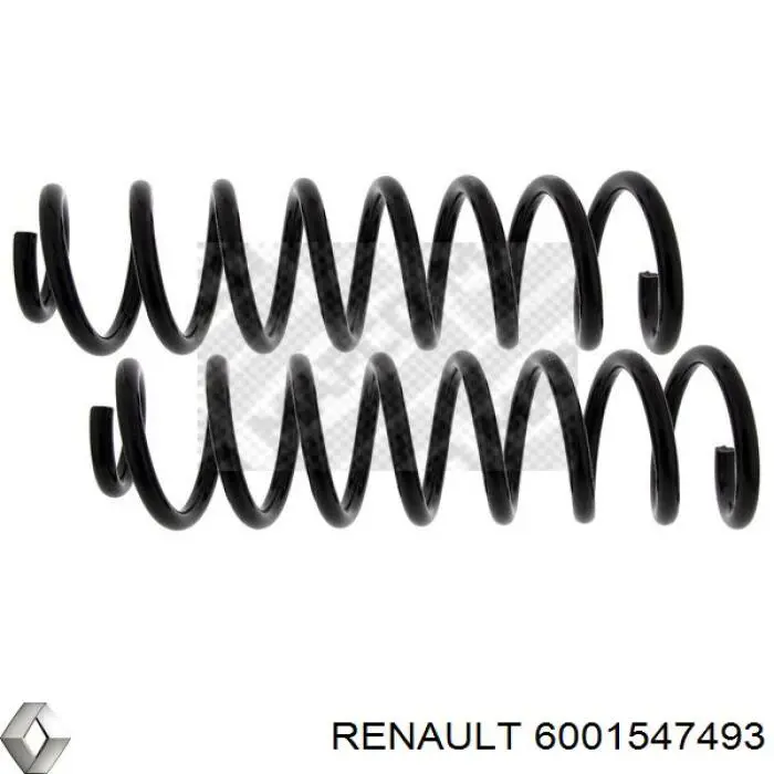6001547493 Renault (RVI) пружина задня