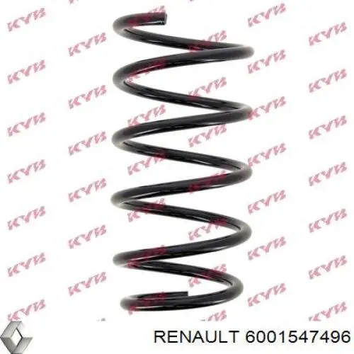 Пружина передня Renault (RVI) 6001547496 ціна, від 19.87 USD