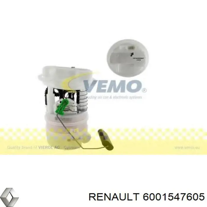 Паливний насос Renault (RVI) 6001547605