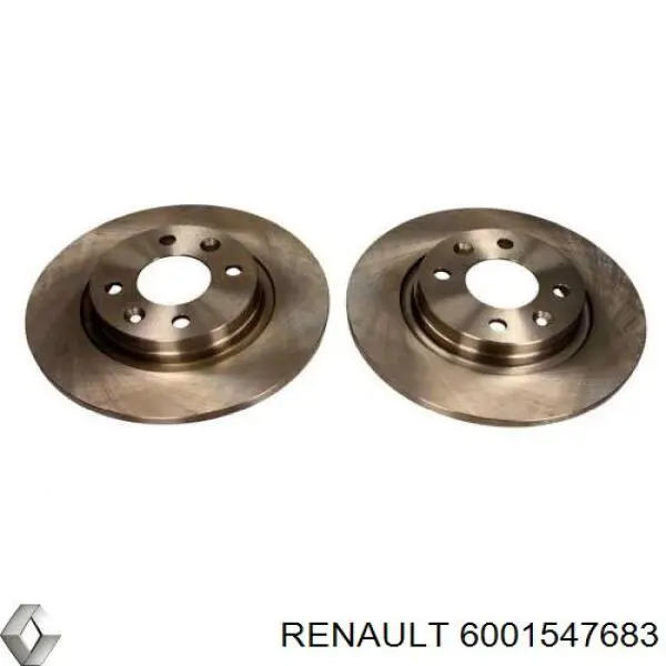 Диск переднього гальма Renault (RVI) 6001547683 ціна, від 24.25 USD