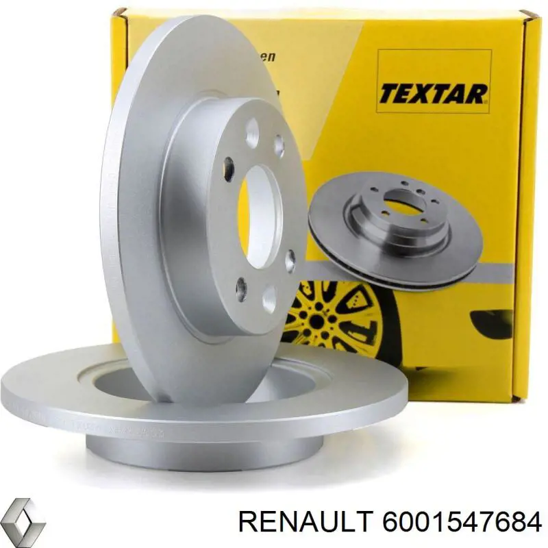 Диск переднього гальма Renault (RVI) 6001547684 ціна, від 20.17 USD