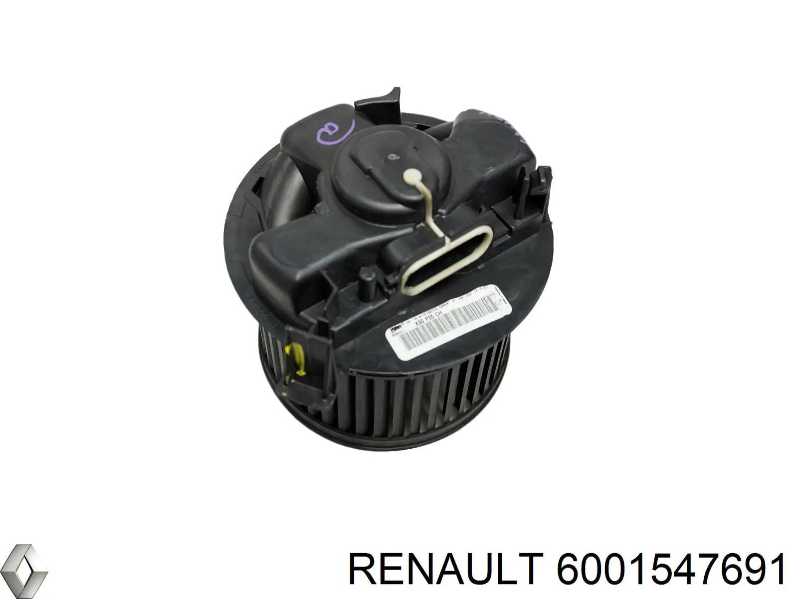 Вентилятора пічки 6001547691 Renault (RVI)