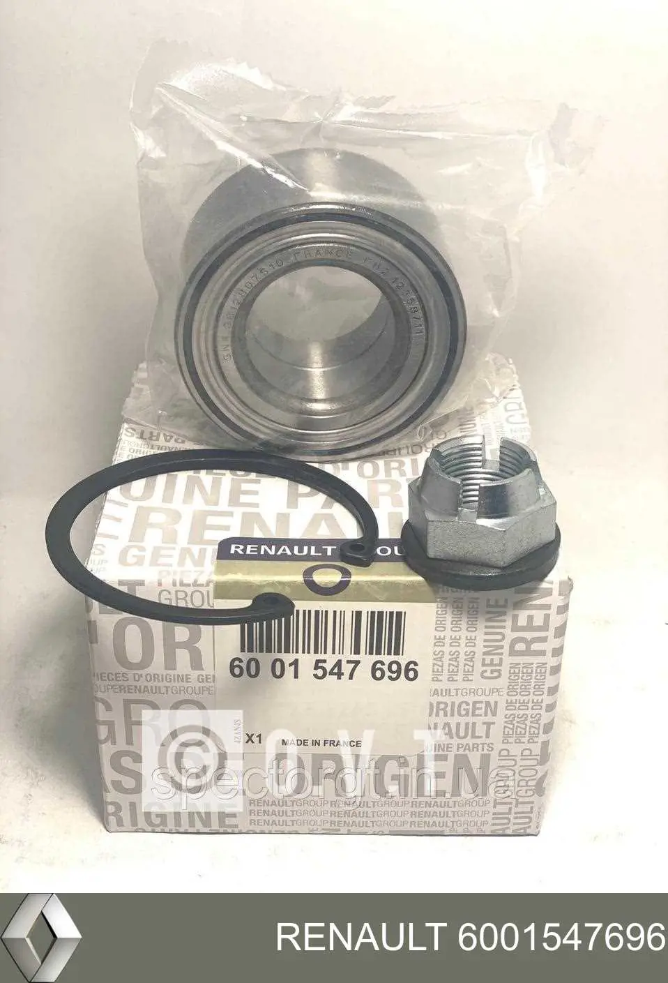 Комплект підшипник маточини передньої Renault (RVI) 6001547696 ціна, від 14.81 USD