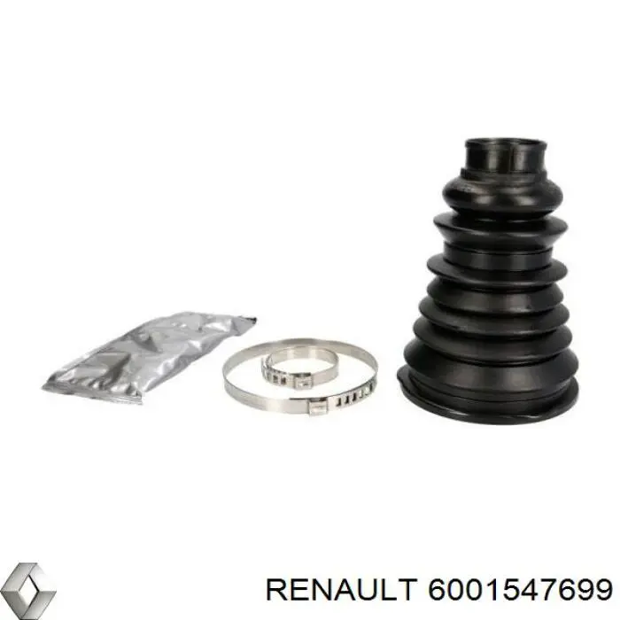 6001547699 Renault (RVI) пильник шруса зовнішній, передній піввісі