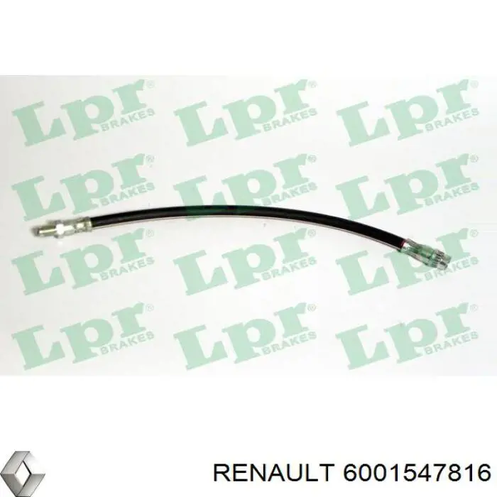 Шланг гальмівний передній Renault (RVI) 6001547816 ціна, від 4.76 USD