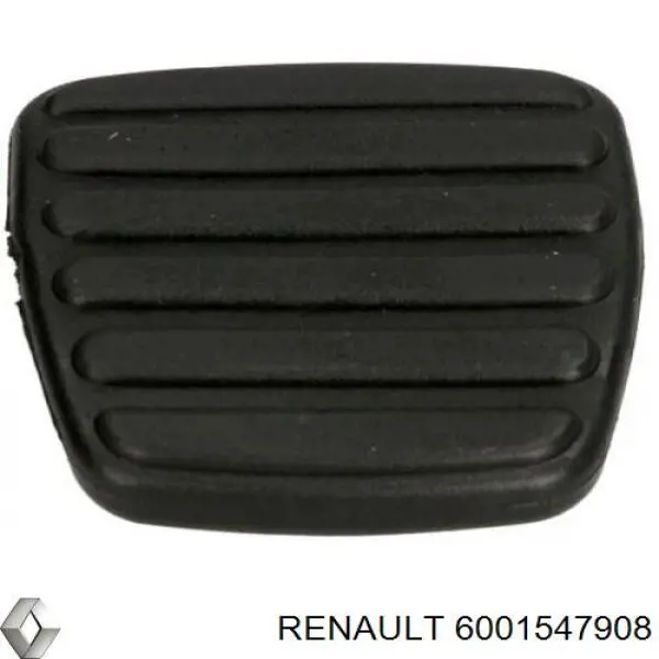 6001547908 Renault (RVI) Накладка педалі гальма