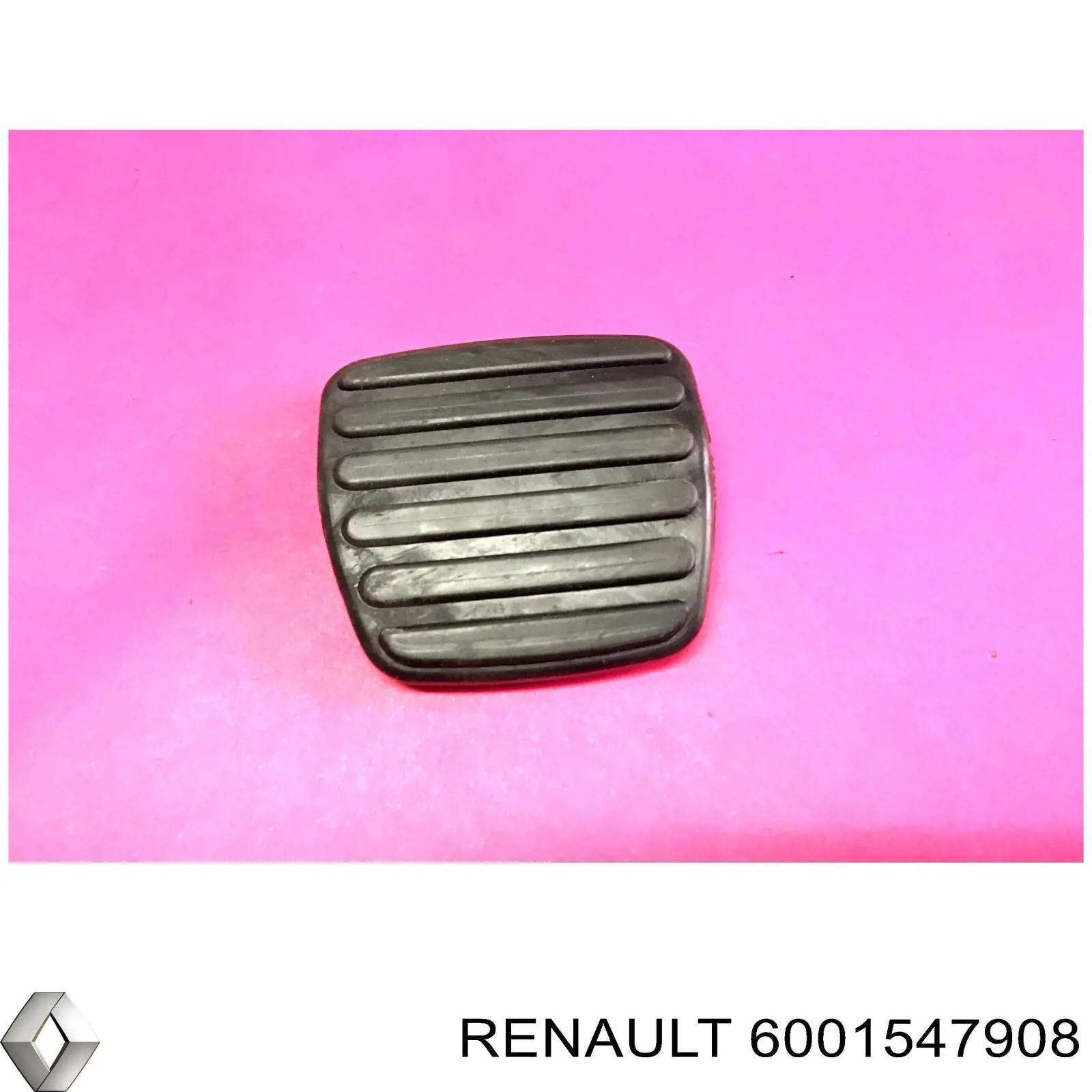Накладка педалі гальма Renault (RVI) 6001547908 ціна, від 1.29 USD