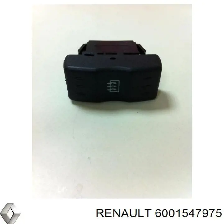 6001547975 Renault (RVI) кнопка включення обігріву заднього скла