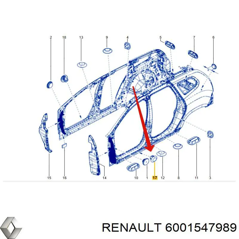  6001547989 Renault (RVI)