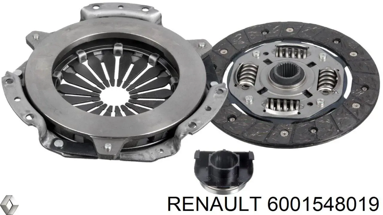 6001548019 Renault (RVI) комплект зчеплення (3 частини)