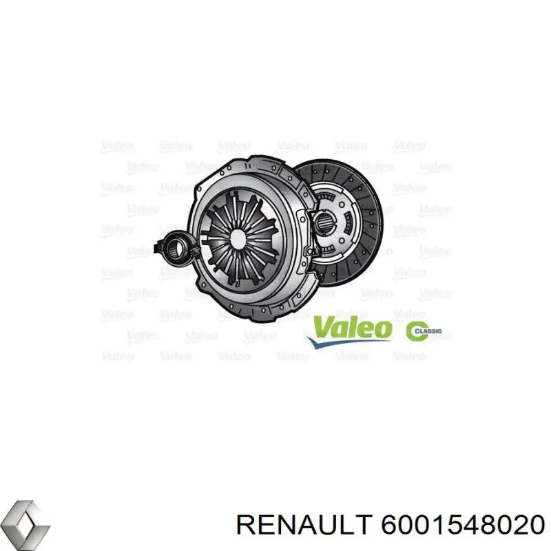 Комплект зчеплення (3 частини) Renault (RVI) 6001548020 ціна, від 91.21 USD