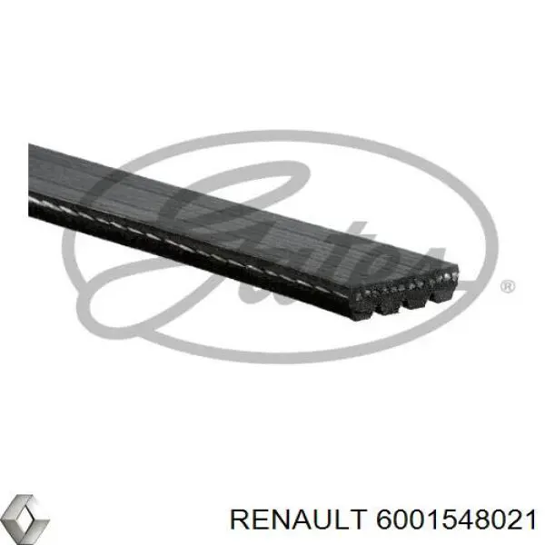 6001548021 Renault (RVI) ремінь приводний, агрегатів