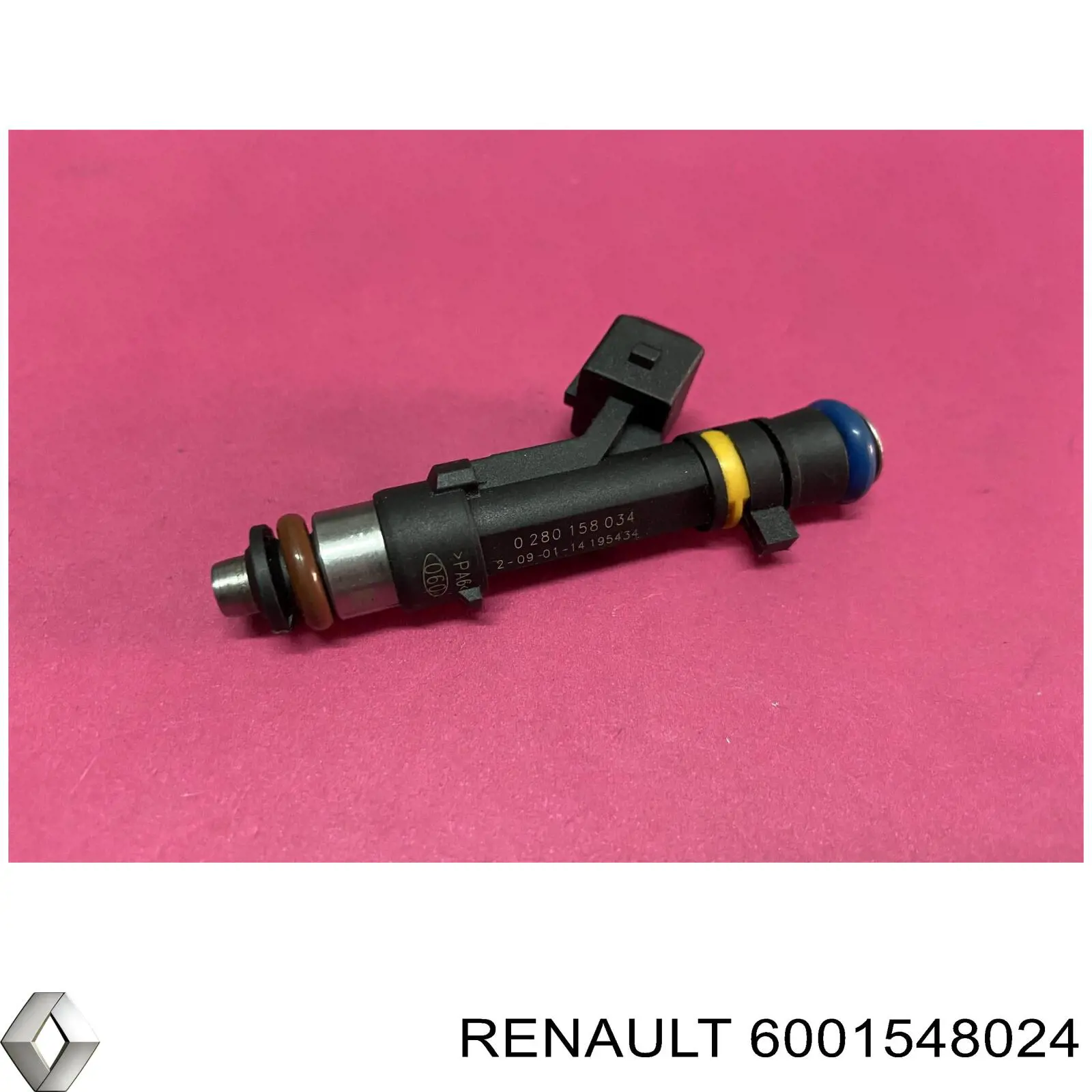 6001548024 Renault (RVI) форсунка вприску палива