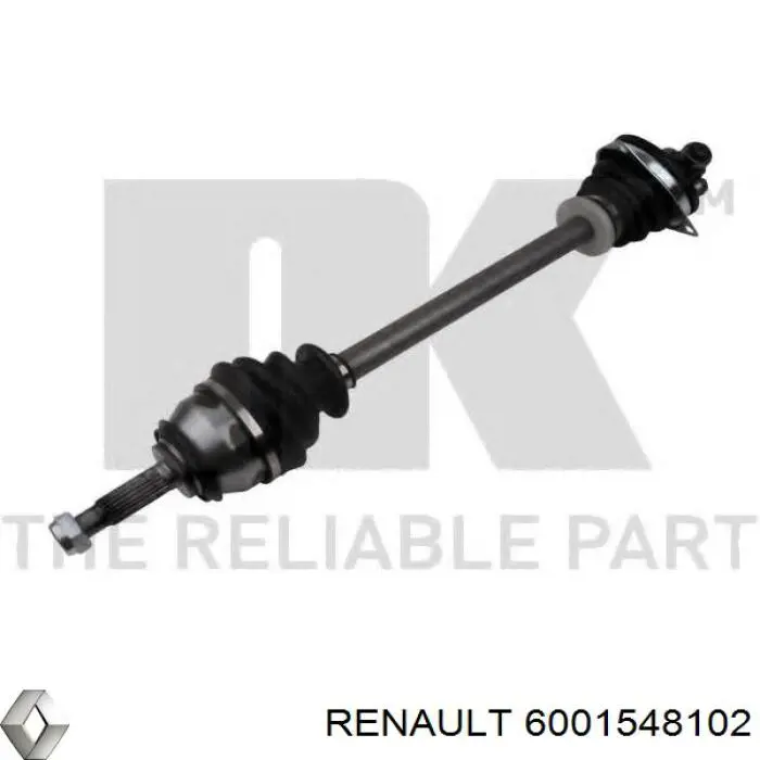 Купити 6001548102 Renault (RVI) Ліва піввісь