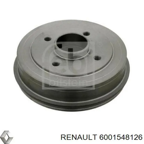 6001548126 Renault (RVI) барабан гальмівний задній