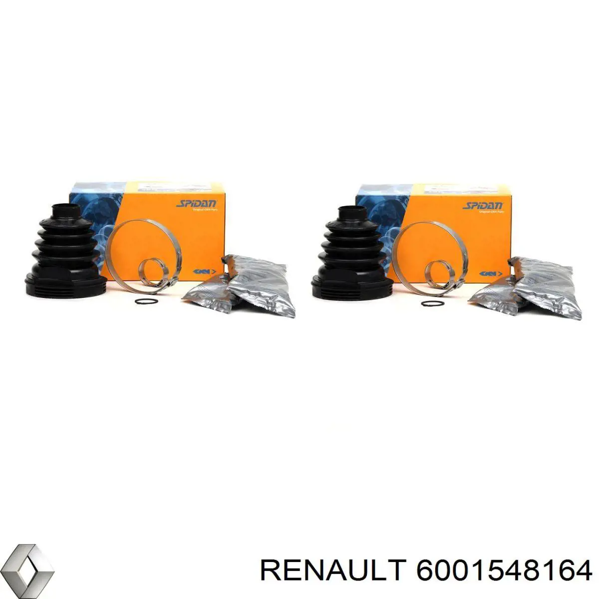 Пильник шарніра кутових швидкостей внутрішній передній лівий Renault (RVI) 6001548164 ціна, від 13.30 USD