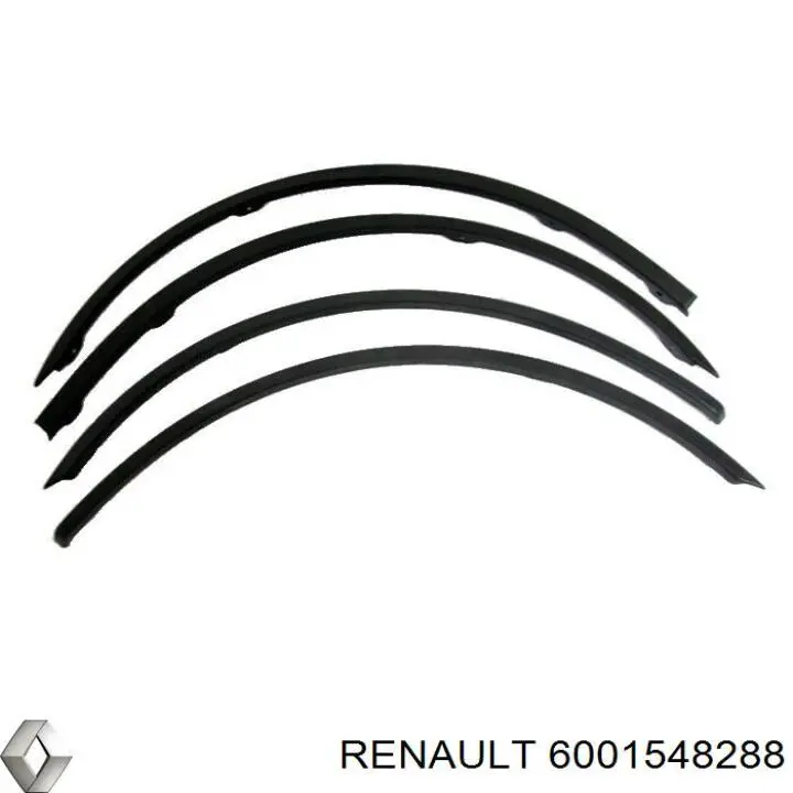 6001548288 Renault (RVI) розширювач заднього крила, правий
