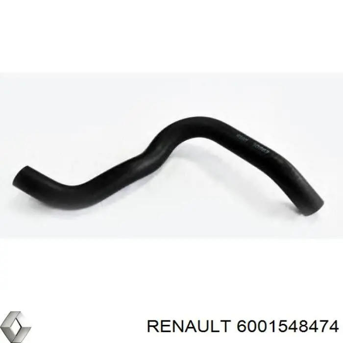 6001548474 Renault (RVI) шланг радіатора опалювача/пічки, подача