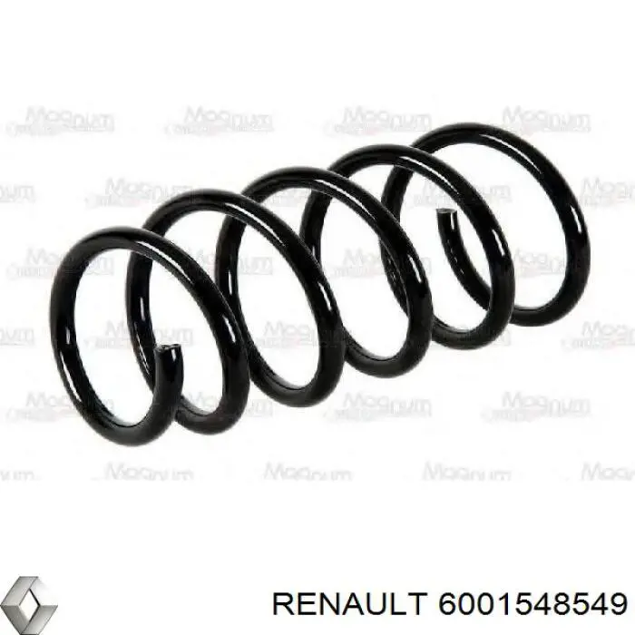 6001548549 Renault (RVI) пружина передня
