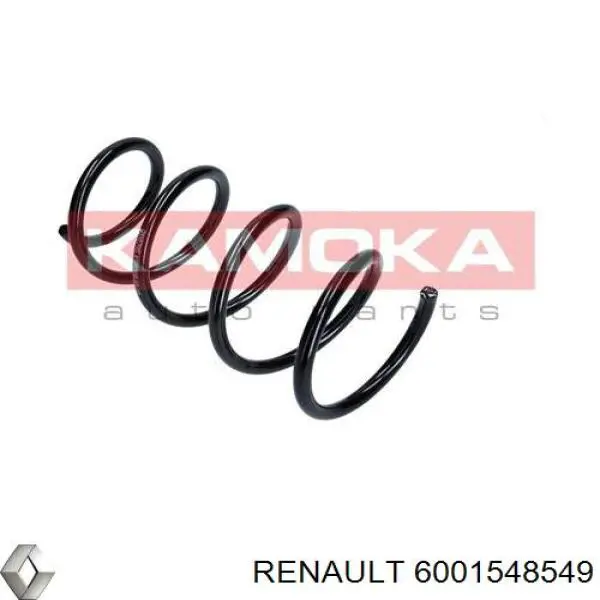 Пружина передня Renault (RVI) 6001548549 ціна, від 21.33 USD