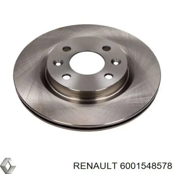 6001548578 Renault (RVI) диск гальмівний передній