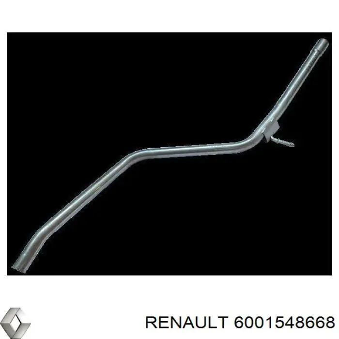 Труба приймальна (штани) глушника, передня 800021 Bosal