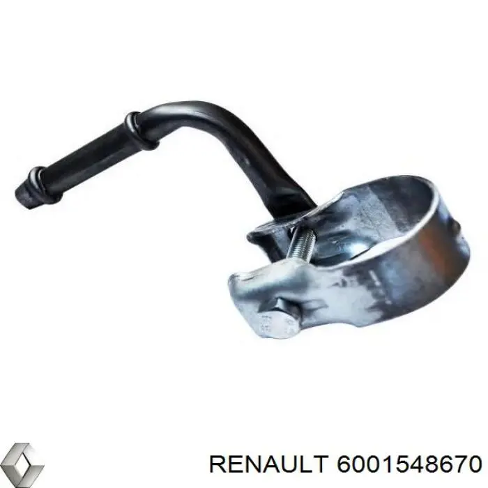 6001548670 Renault (RVI) глушник, задня частина