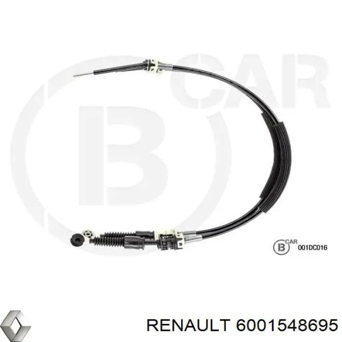 Куліса перемикання передач Renault LOGAN 1 1105 (KS) (Рено Логан)