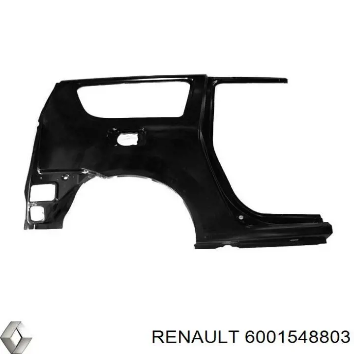 Крило заднє праве Renault LOGAN 1 1105 (KS) (Рено Логан)