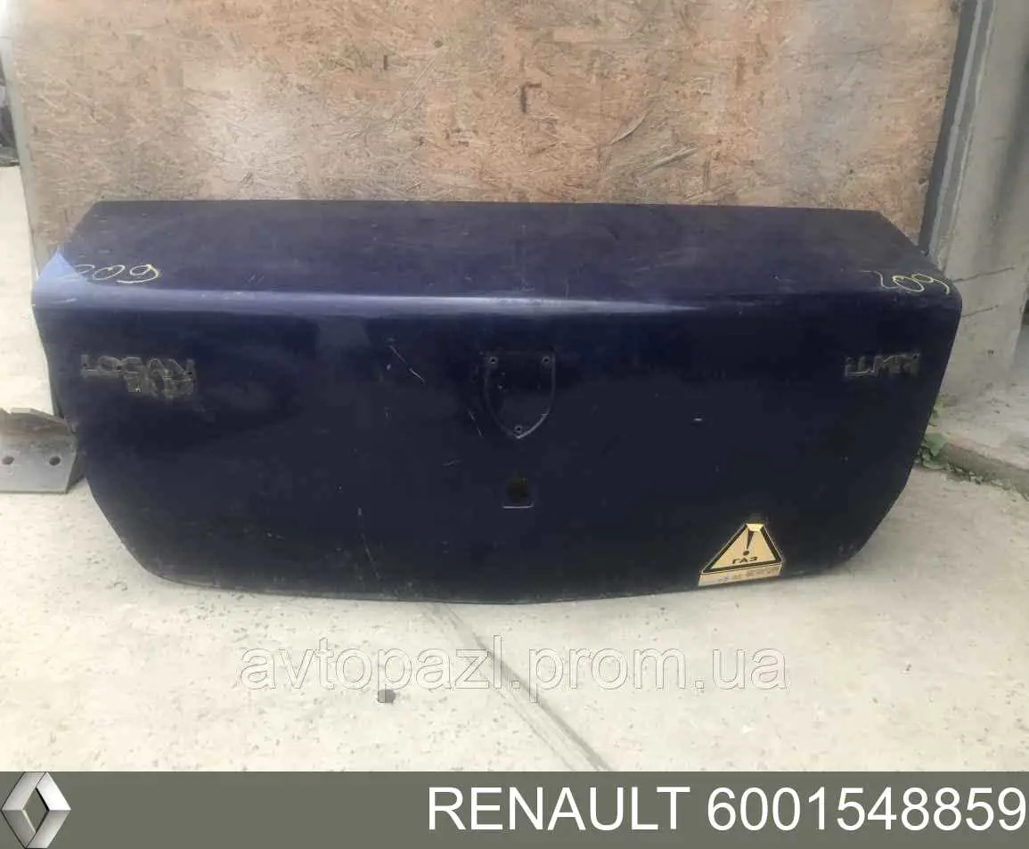 6001548859 Renault (RVI) кришка багажника
