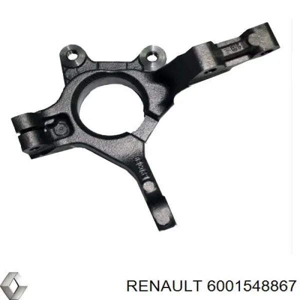 6001548867 Renault (RVI) цапфа - поворотний кулак передній, правий