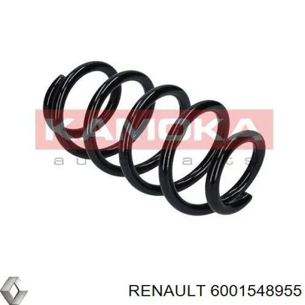 Пружина задня Renault (RVI) 6001548955 ціна, від 21.72 USD