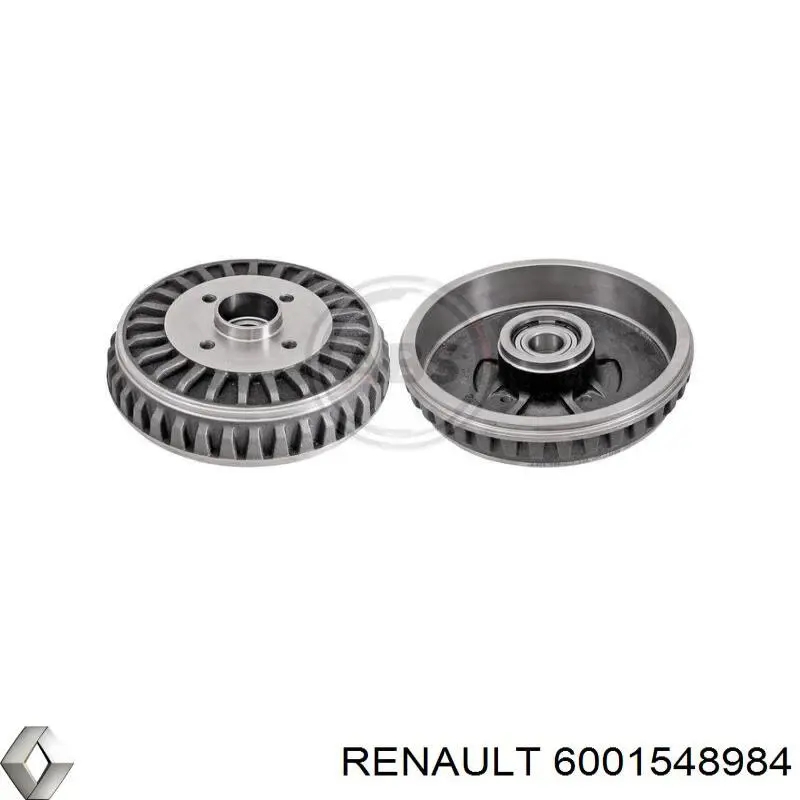 6001548984 Renault (RVI) барабан гальмівний задній