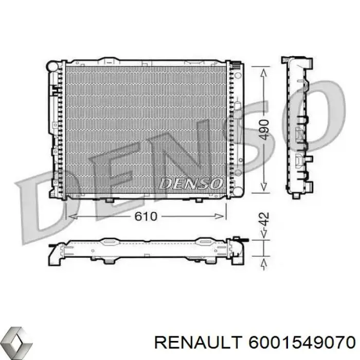 6001549070 Renault (RVI) Абсорбер