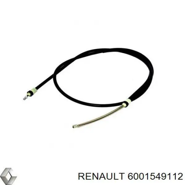 6001549112 Renault (RVI) трос ручного гальма задній, правий/лівий