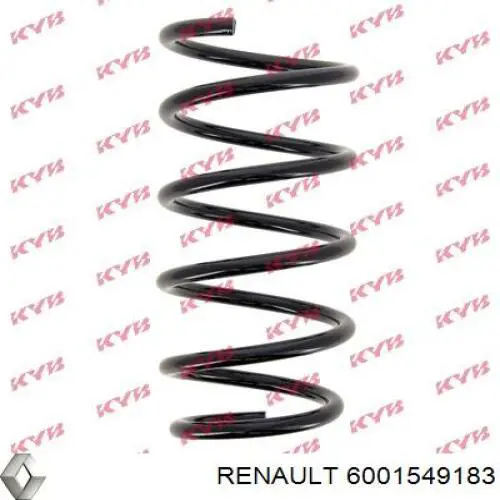 6001549183 Renault (RVI) пружина передня