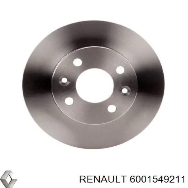 6001549211 Renault (RVI) диск гальмівний передній