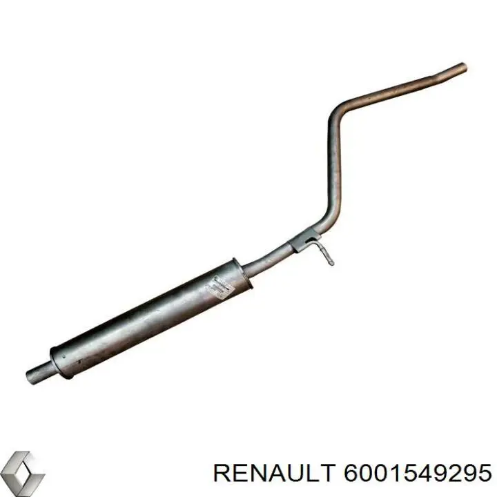 6001549295 Renault (RVI) Середній глушник