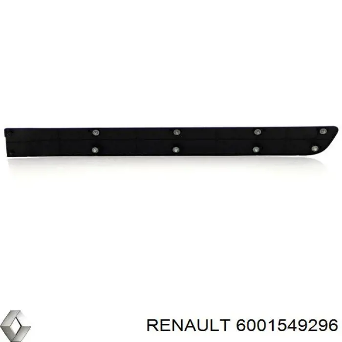 Молдинг задніх правих дверей Renault (RVI) 6001549296 ціна, від 15.89 USD