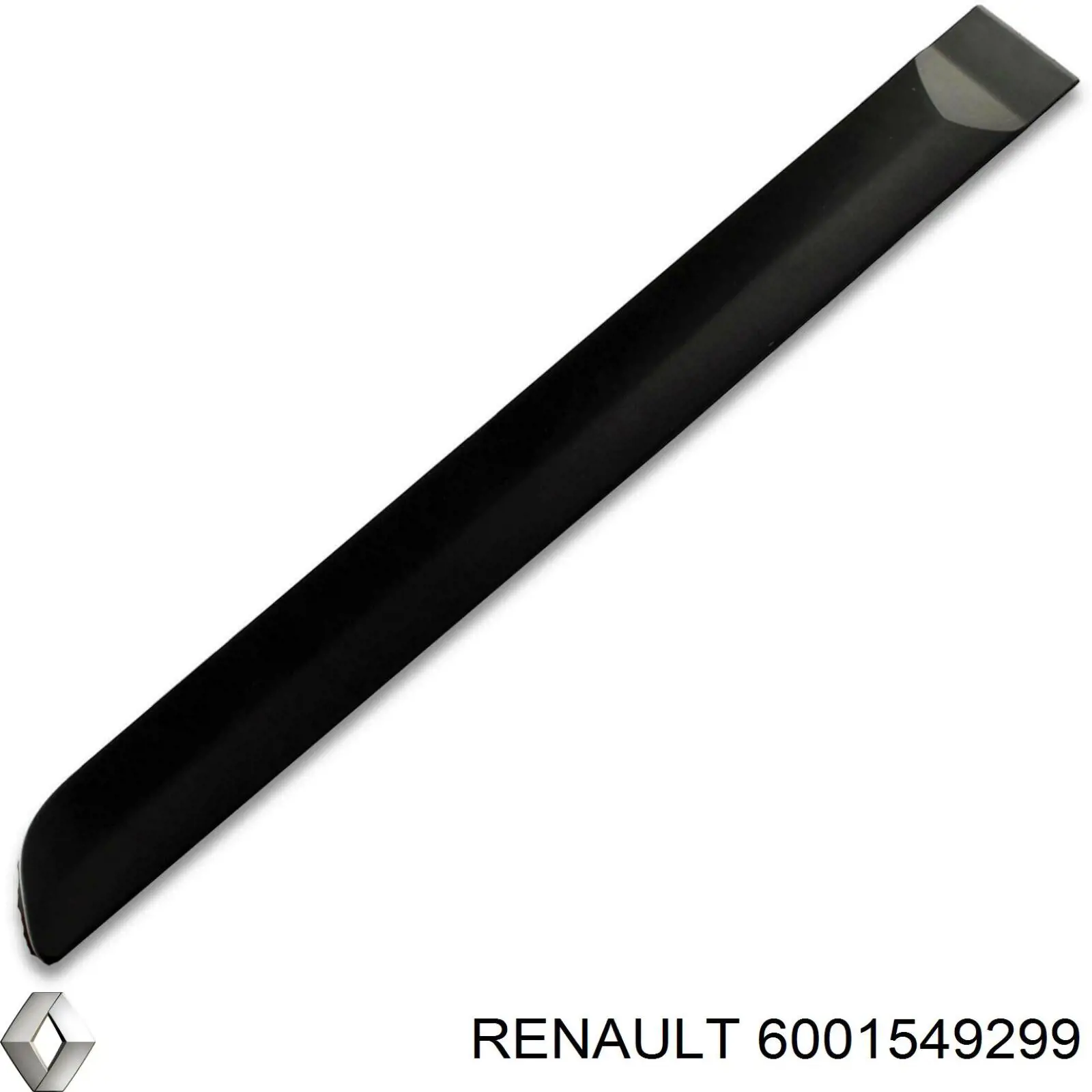 Молдинг передньої правої двері Renault LOGAN 1 1105 (KS) (Рено Логан)