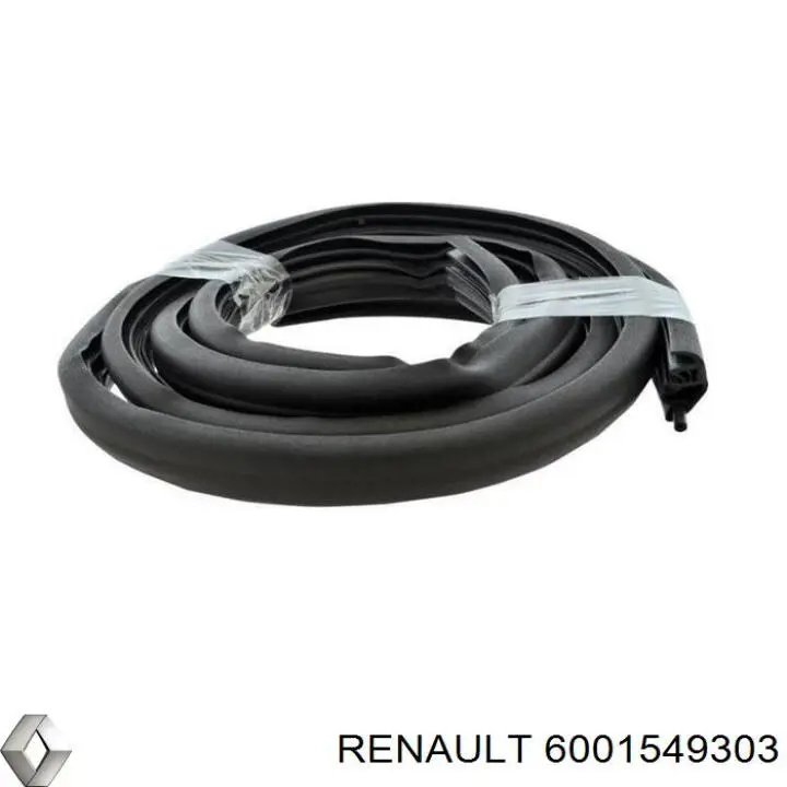 Накладка стійки кузова зовнішня, задня ліва 6001549303 Renault (RVI)