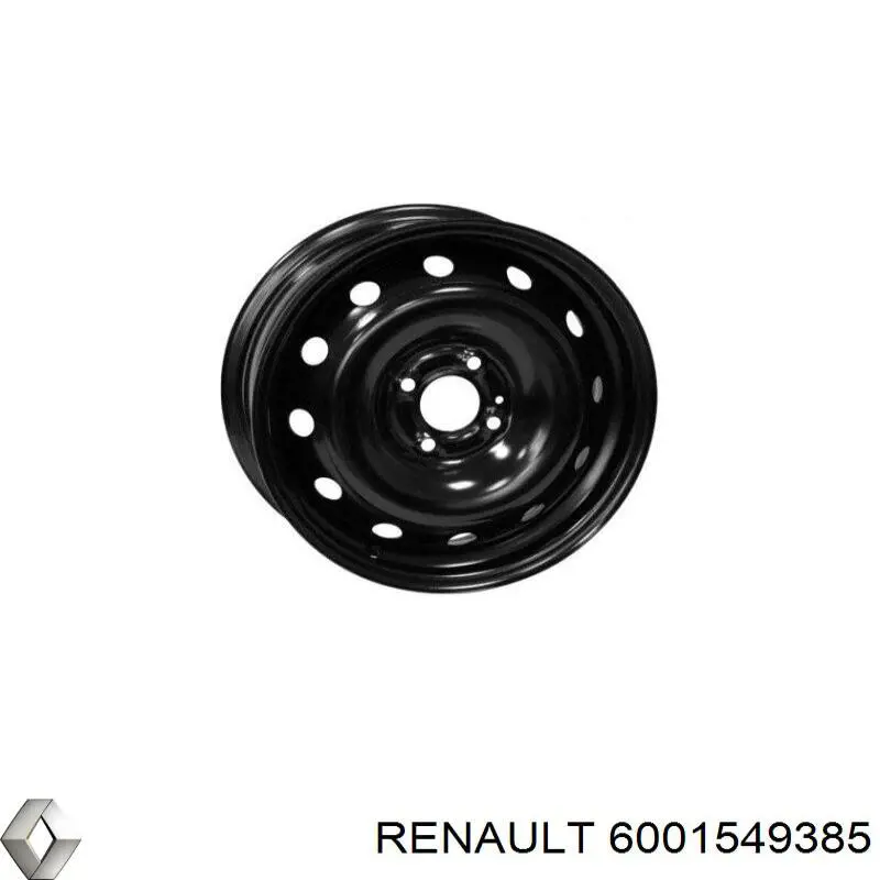 Диск колесний Renault (RVI) 6001549385 ціна, від 63.47 USD