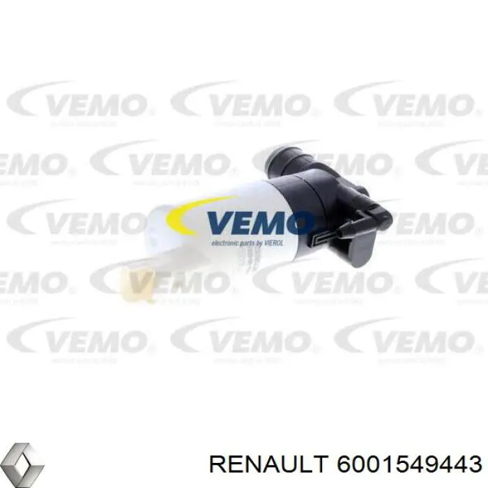 Моторчик омивача переднього скла Renault (RVI) 6001549443 ціна, від 6.33 USD