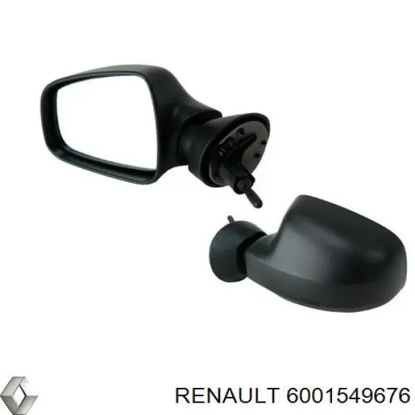 6001549676 Renault (RVI) дзеркало заднього виду, ліве