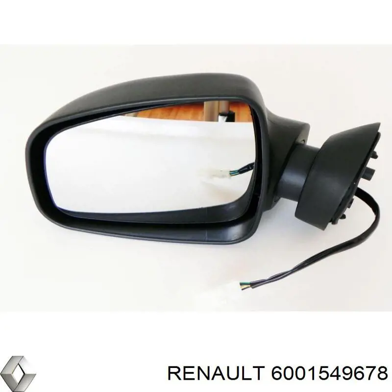 Купити 6001549678 Renault (RVI) Бічне дзеркало заднього виду ліве