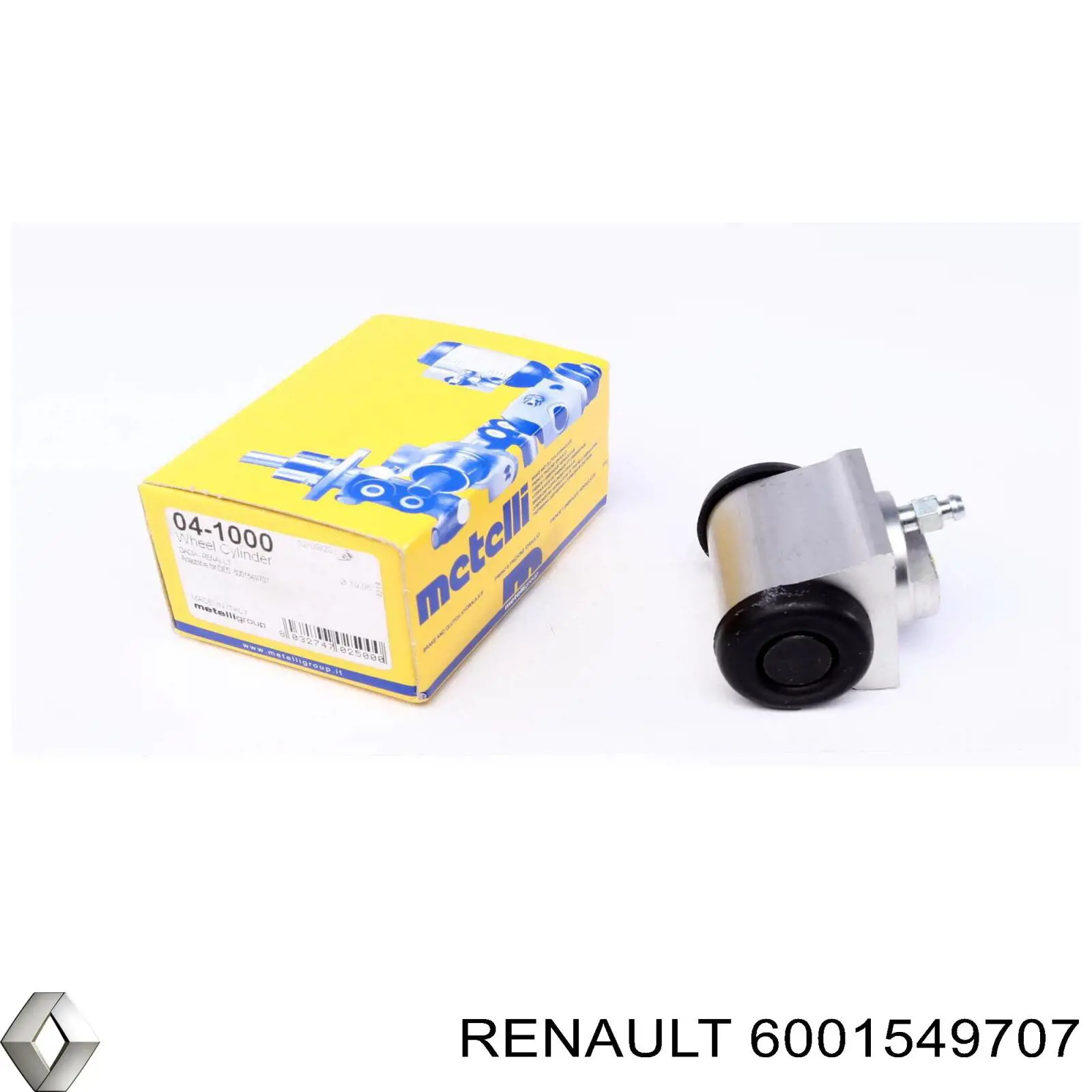 Циліндр гальмівний колісний/робітник, задній 6001549707 Renault (RVI)