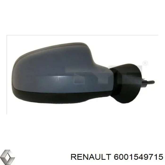 Купити 6001549715 Renault (RVI) Накладка/кришка дзеркала заднього виду, права